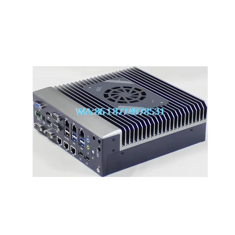 Wmwmnu for I5-10400 I5-11400 H470 Embedded Computer Industrial Fanless PC 6LAN 6USB3.0 2USB2.0 WiFi Control In Stock