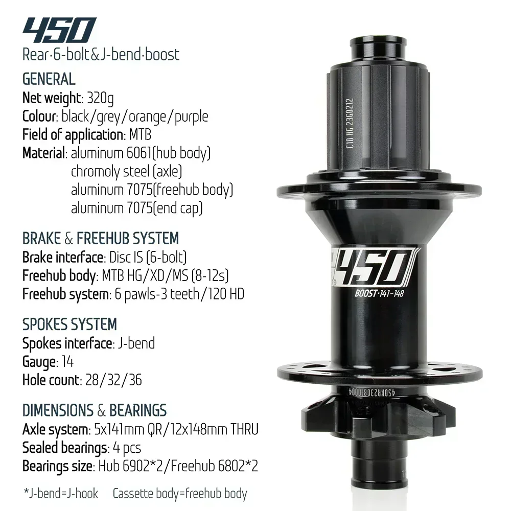 Koozer 450 Boost XD HG MS 11 12s 120HD 32 Löcher CR-MO Stahlachse 15x110 12x148 THRU Eagle Fahrradteile MTB Fahrradnaben – Detail 12