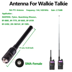 Baofeng-walkie-talkieアンテナNA-773,13pro pechera,ctbf-888s,UV-K5用