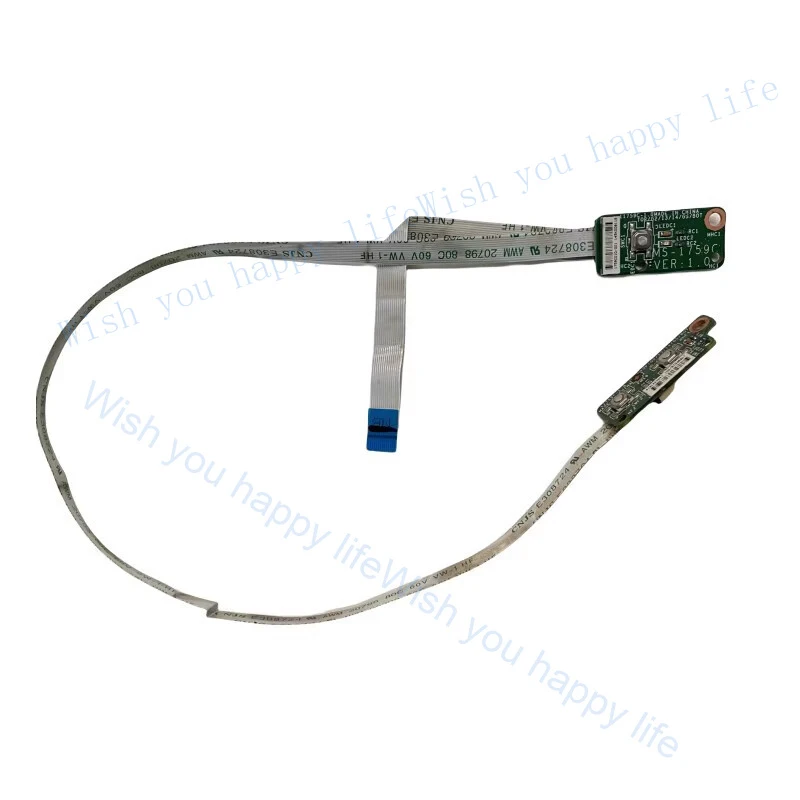 V+  Power Button Board with Cable for MSI GE70 MS-1756 1757 1758 1759