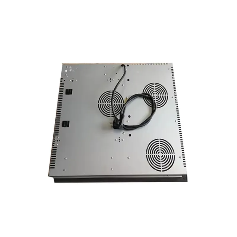 High Power 3-Burner Induction Cooker, Built-in Multi-head Ceramic Stove, Touch Control for Hot Pot & Kitchen Use