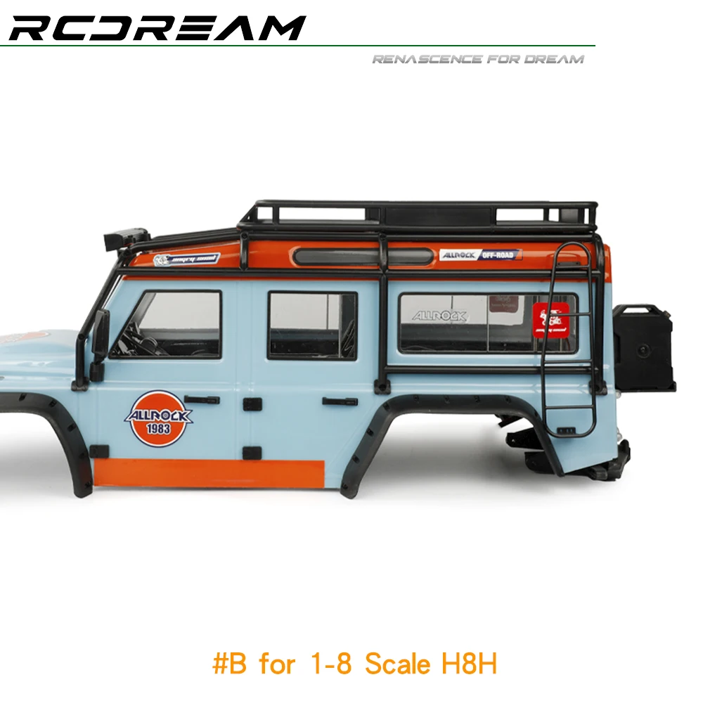 Simulierte Hinten Leiter Seite Leiter Dekoration Teile für 1/10 RC Crawler Auto Traxxas TRX4 Defender AXIAL SCX10 90046 RC4WD D90 Diy