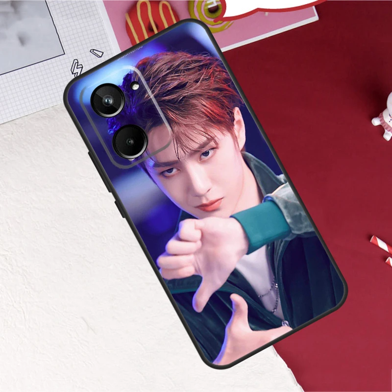 حافظة بتصميم وانج ييبو لهواتف ريليم GT Neo 5 3 2T 3t Master C31 C35 C30 C11 C15 C25 C21Y 8 9 10 Pro Plus Coque