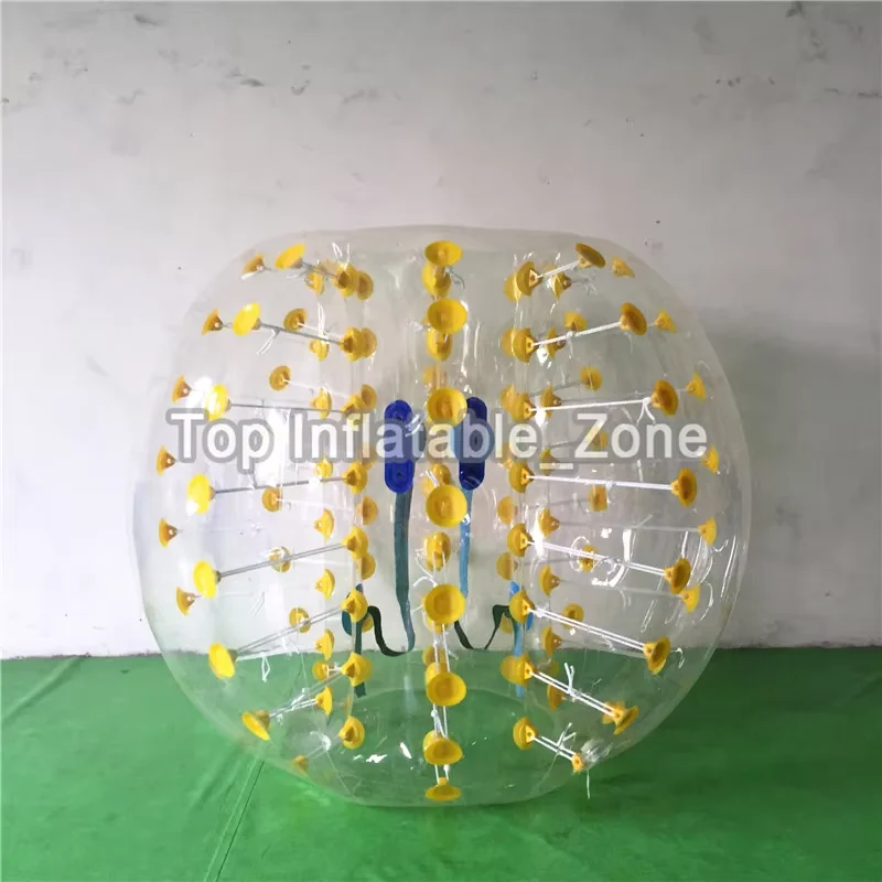 Hot Sale Bubble Soccer For Human 1.5M Dia Inflatable Bumper Loopy Balls Customized Hamster Ball  PVC Bubble Football