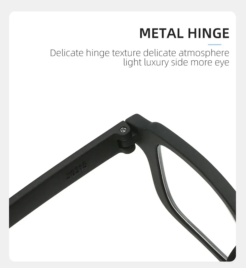 Presbyopie-Lesebrille, Unisex, Retro-Stil, leicht, UV-Schutz, für Männer und Frauen, täglicher Gebrauch – Detail 10