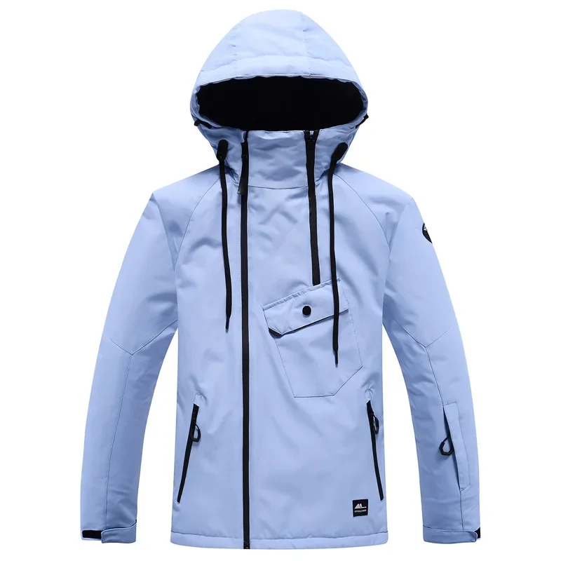 Chaqueta de esquí impermeable para mujer, abrigo de Color cálido para snowboard, montañismo, invierno, novedad de 2024