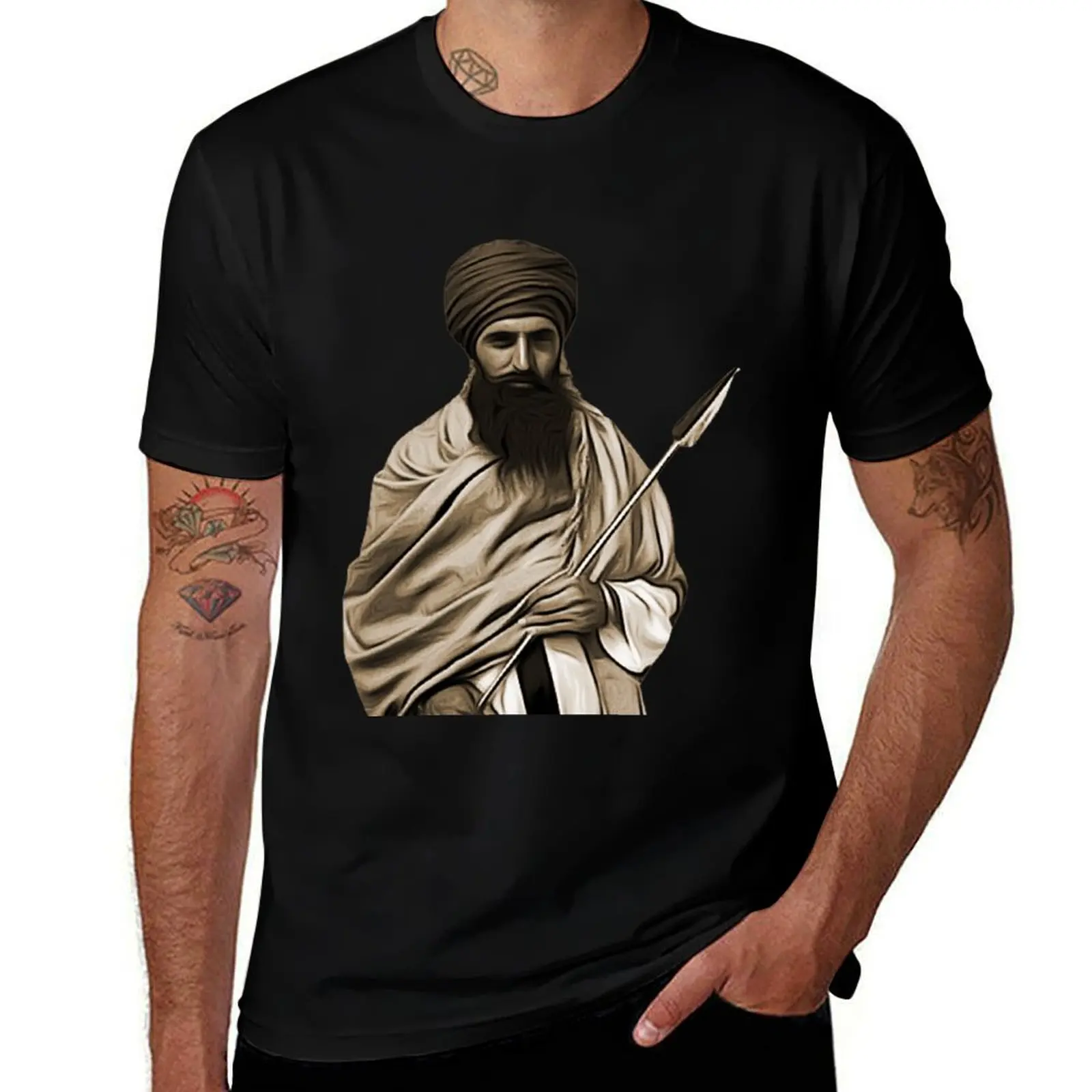 

Sant Jarnail Singh Bhindranwale T-Shirt t shirts for man pack cotton man t shirt luxury T-shirt