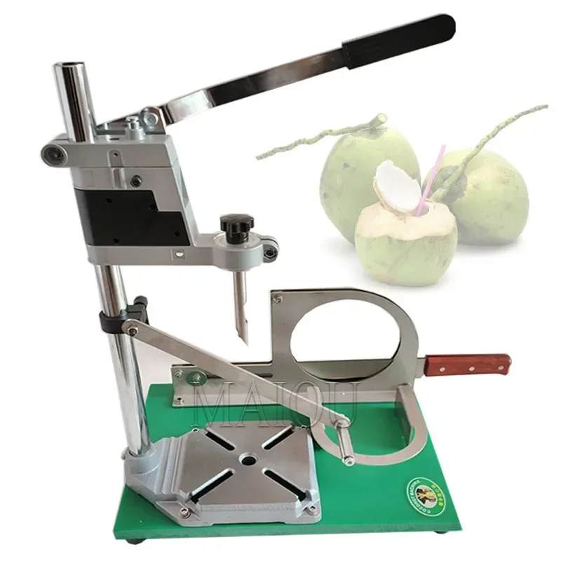 Coconut Cutter Manual Opening Coconuts Machine Save Effort Stainless Steel Capping Cover Drilling Machine