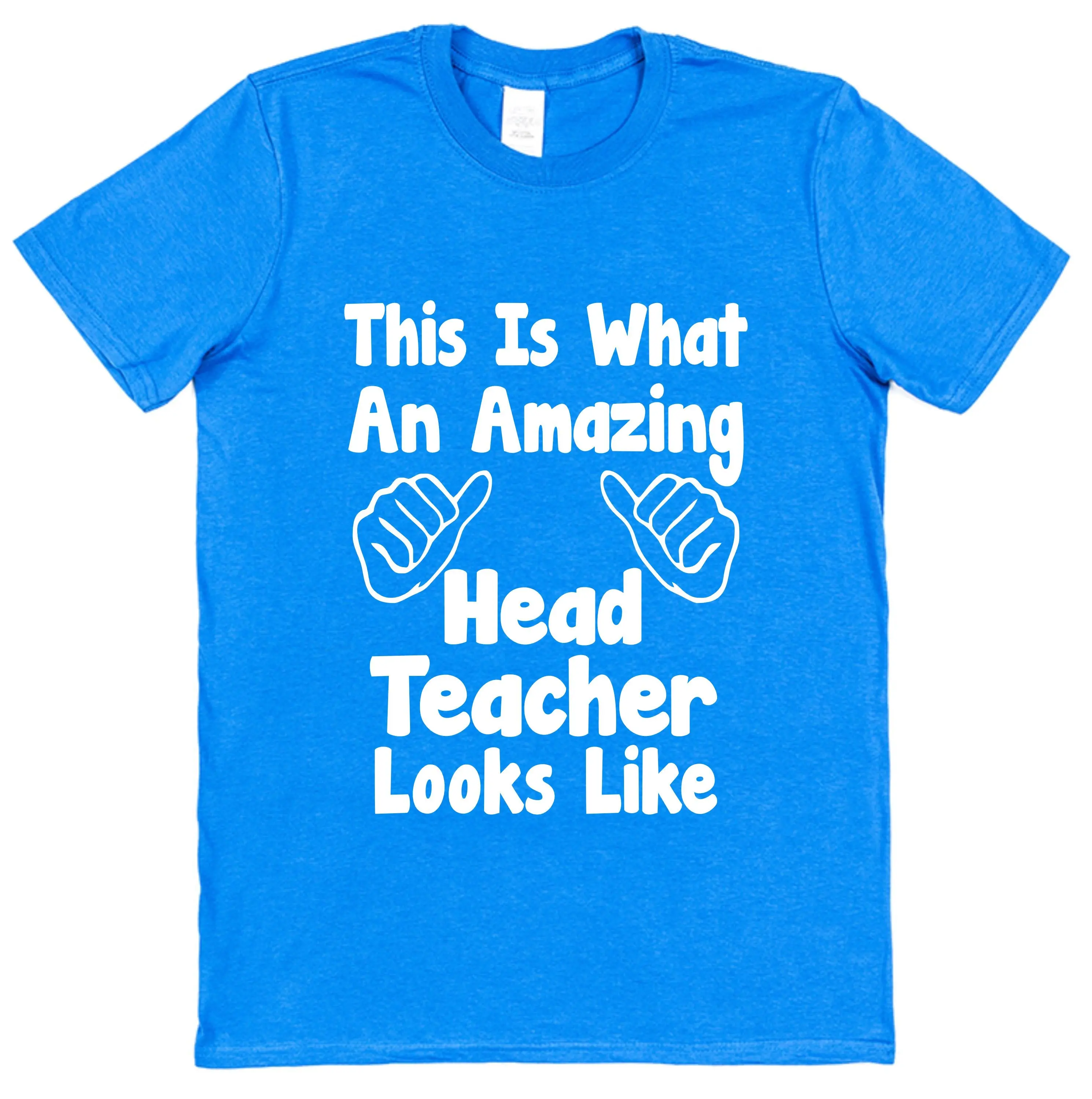 Amazing Head Teacher T Shirt Staff Secondary School Appreciation End Term Christmas Headmistress Headmaster Primary Thank You