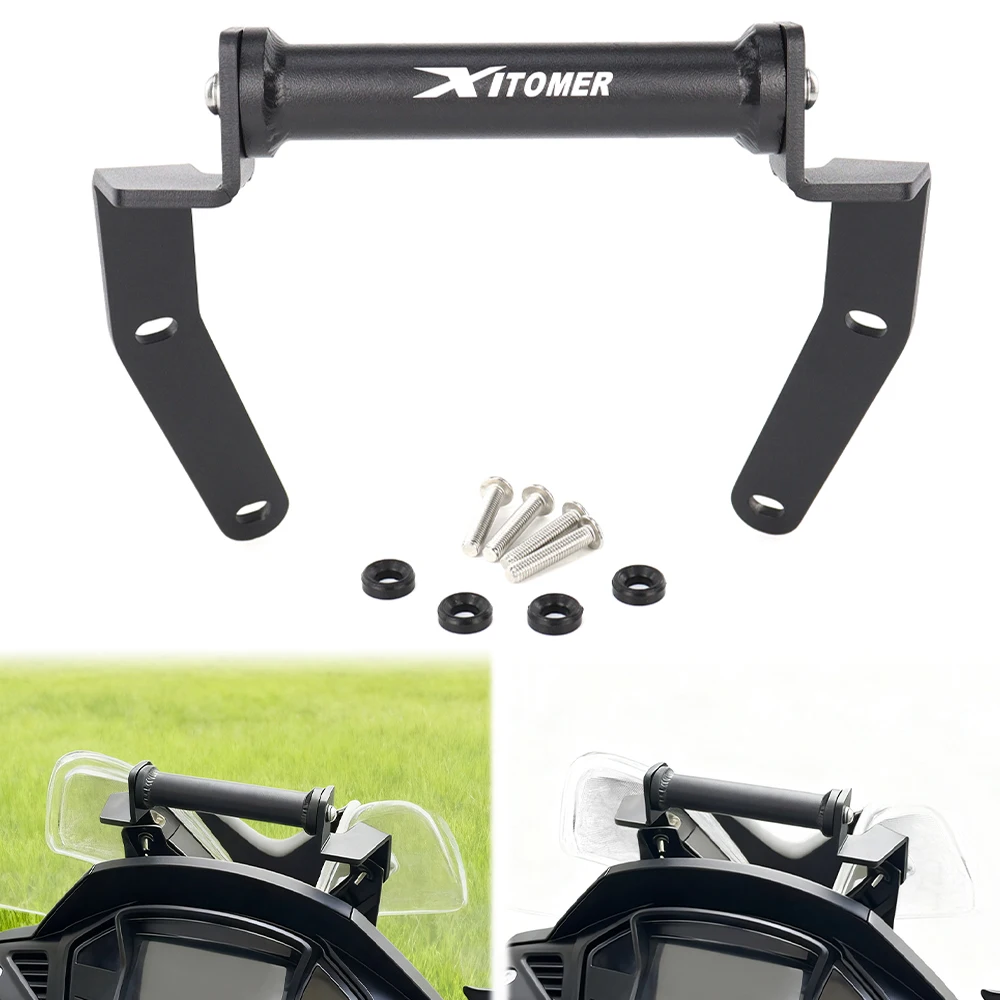 

Fit For Honda VFR800X 2015-2016 VFR 800 X Motorcycle Navigation Bracket Aluminum Phone Holder GPS Plate Support