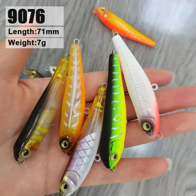 Señuelo Lápiz Hundimiento Lento – Swimbait para Trucha y Lubina
