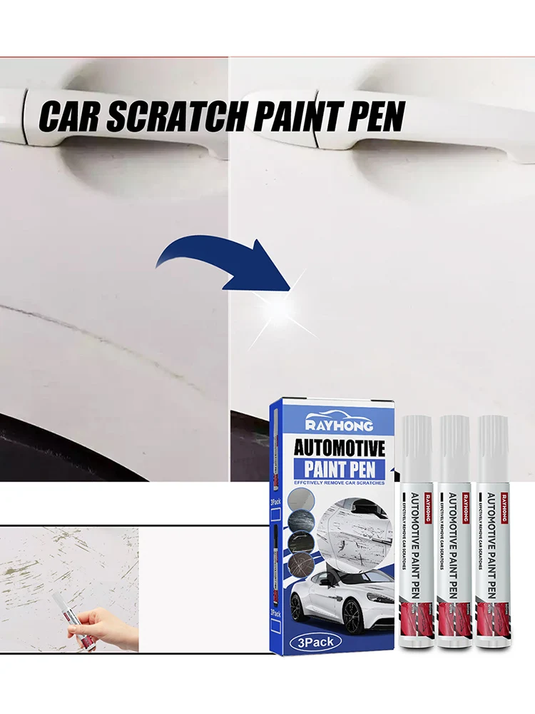 

3pcs Remover Scratch Paint Pen Universal Car Paint Scratch Repair Pen Car Scratch Removal Repair Tool for Car Maintenance Care
