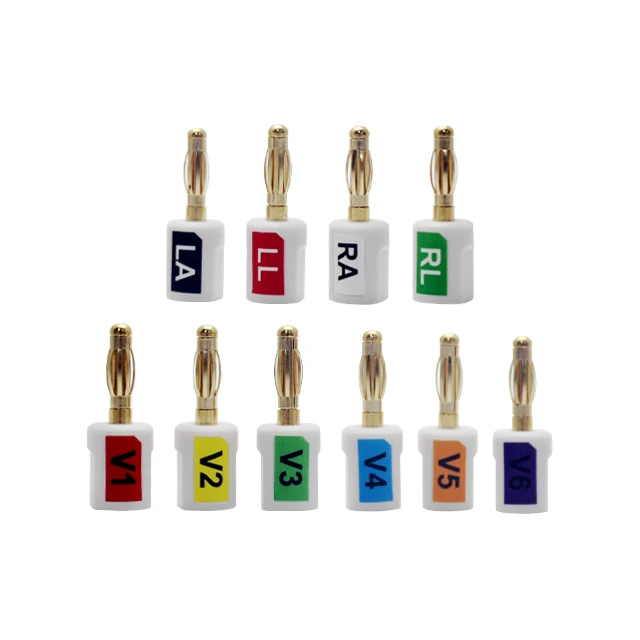 10pcs/pk 4mm Plug Electrode Adapter Compatible
