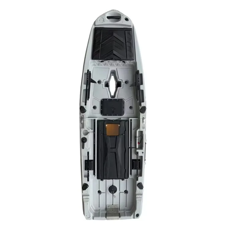 الجملة 10ft كاياك الصيد الزورق واحد شعبية Ultrawide وحدات مقعد قسمين دواسة كاياك لشخص واحد HDPE بدن #3
