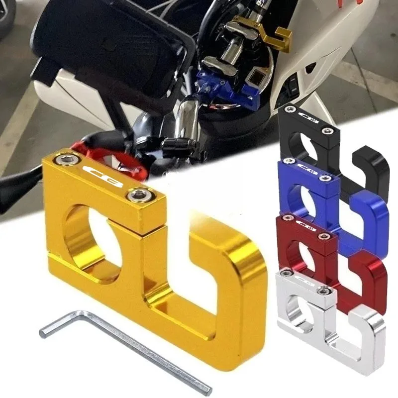 

Для Honda CB125R CB150R CB190R CB250R CB300R CB400 CB500X CB500R CB650F CB1100 мотоциклетный цилиндр крючок для шлема держатель зажим