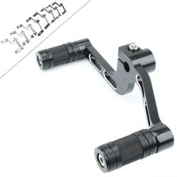 Motorcycle Gear Shifter Lever Shift Peg Toe Heel Kit for Harley Davidson Sportster XL883 XL 1200 Mid-Controls