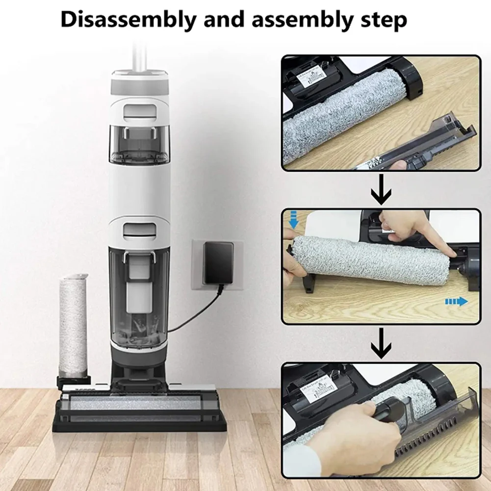 Spazzola a rullo di ricambio 9M per accessori per pezzi di ricambio per aspirapolvere Xiaomi Dreame H12 Pro Wet And Dry