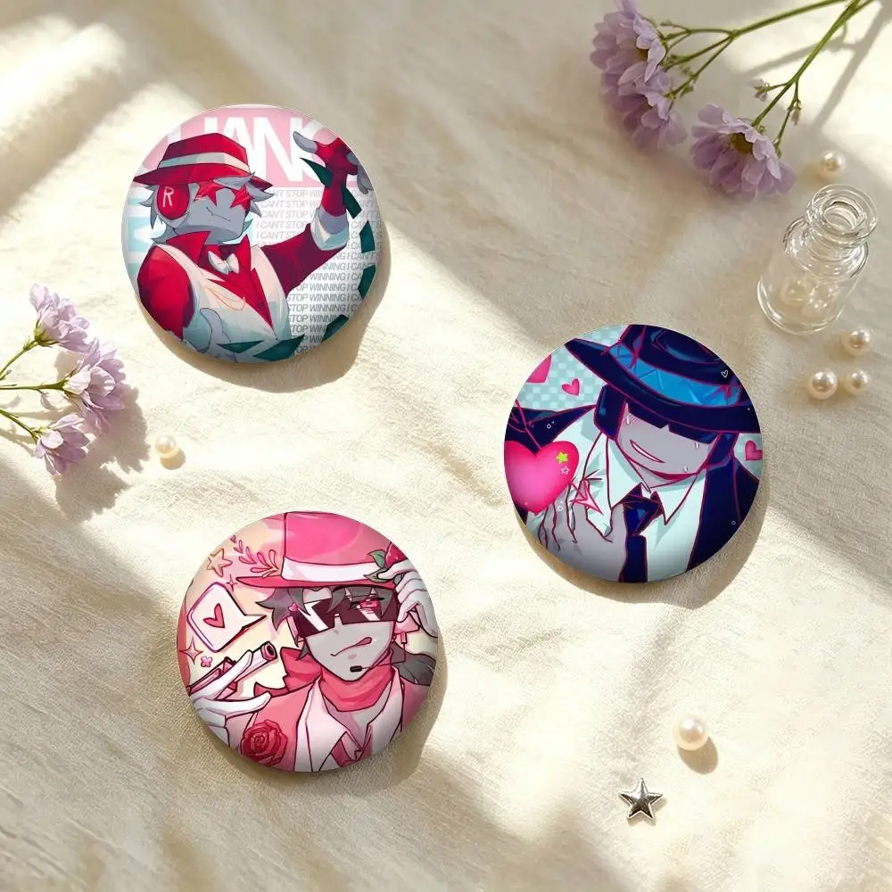 Game Forsaken Chance CH 777 25mm 32mm 44mm 58mm 75mm Brooches Badges Pins for Accessories Gift