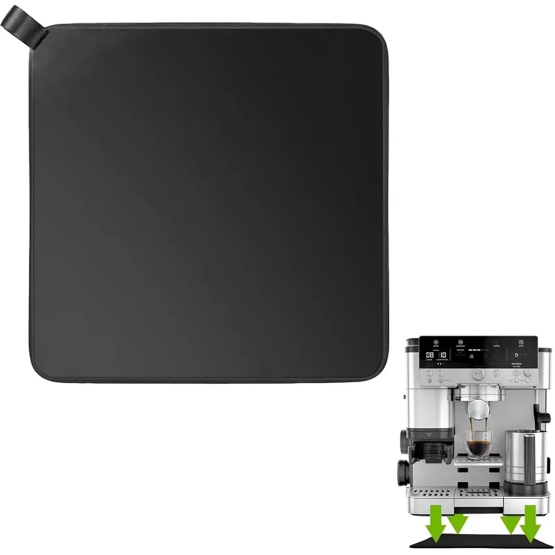 Silicone Mat for Ninja Espresso Machine 5/10 PCS, Anti Vibration Non Slip Heat Resistant Coffee Machine Countertop Protector Pad