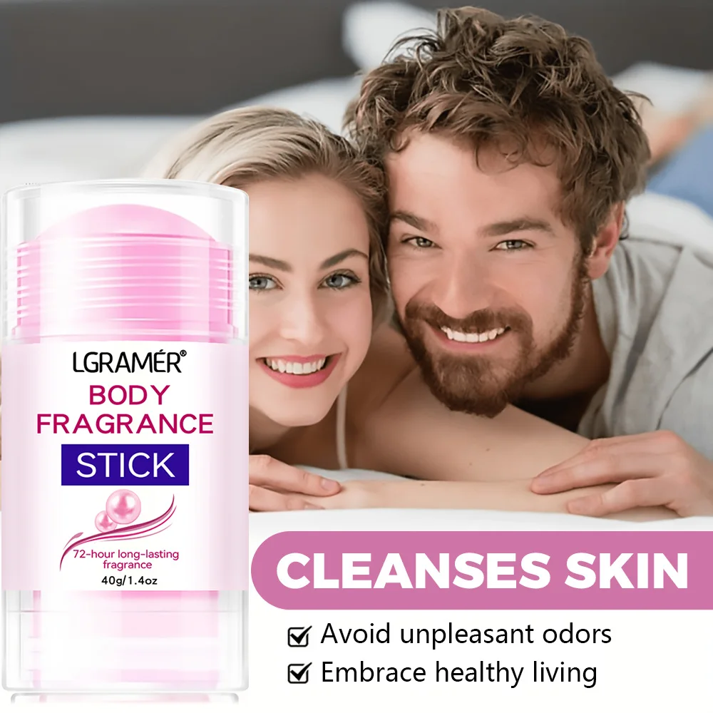 Дезодорант-карандаш для тела LGRAMER |   Увлажняет кожу со свежим ароматом |   Дезодорант-палочка для ухода за интимной зоной