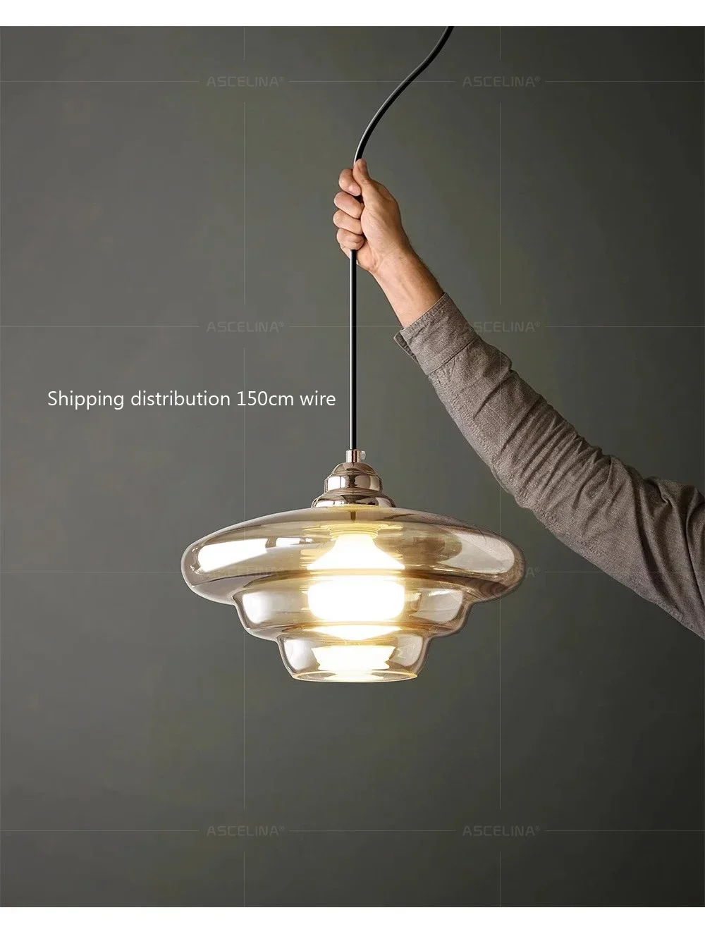 Vintage Glass Pendant Light White For Living Room Dining Room Restaurant Coffee Shop Bar Study Room Indoor Decorative Chandelier