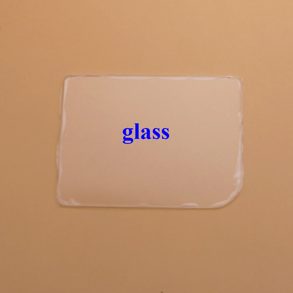 Nova lente de tela de vidro para zero DMG-001 para gb vidro plástico com adhensive DMG-01 lente capa para gameboy lente de plástico