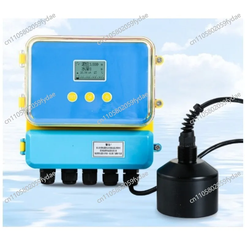Ultrasonic Slurry Interface Meter, Sludge Level Measuring Meter, Transmitter, Functional Water Level Sludge Interface
