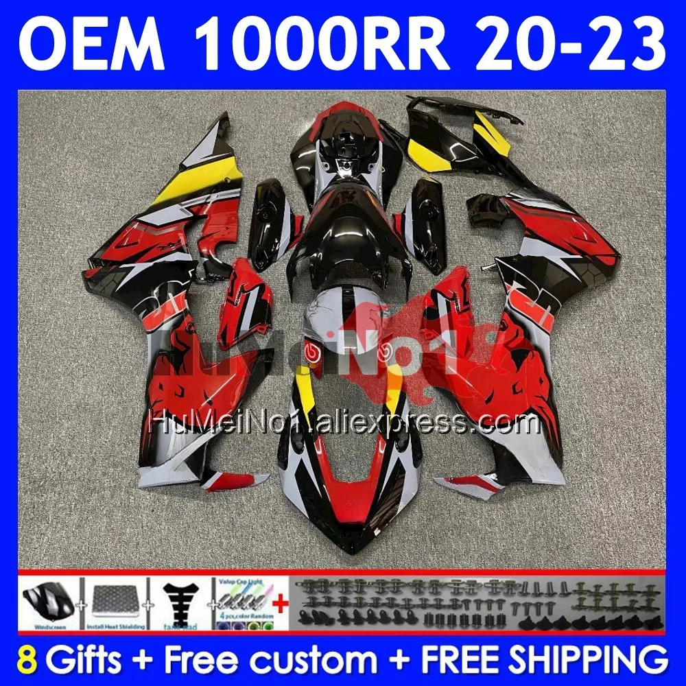 Injection For HONDA CBR1000 CBR 1000 RR CBR1000RR Red black 20 21 22 23 64No.77 CBR 1000CC 1000RR 2020 2021 2022 2023 Fairing