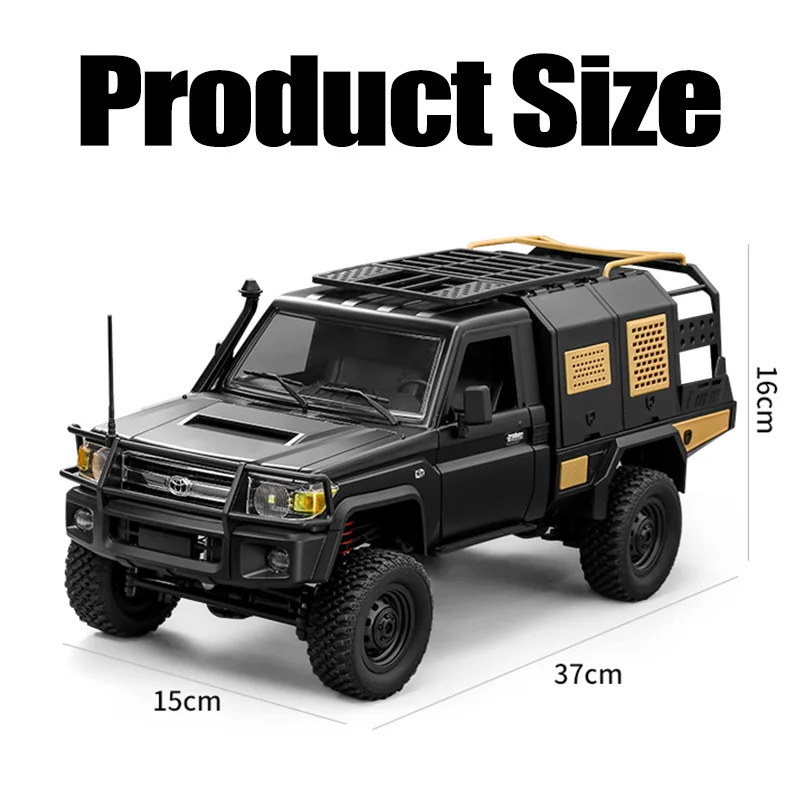 New MN82S MN82 Pro Rc Pickup Truck 1/12 Full Scale Four-Wheel