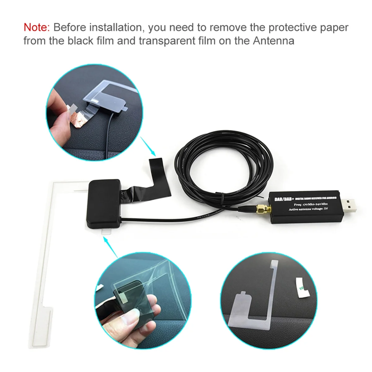 X62A_DAB DAB+ Model Digital Broadcasting for 2 Din Android Radio Receiver