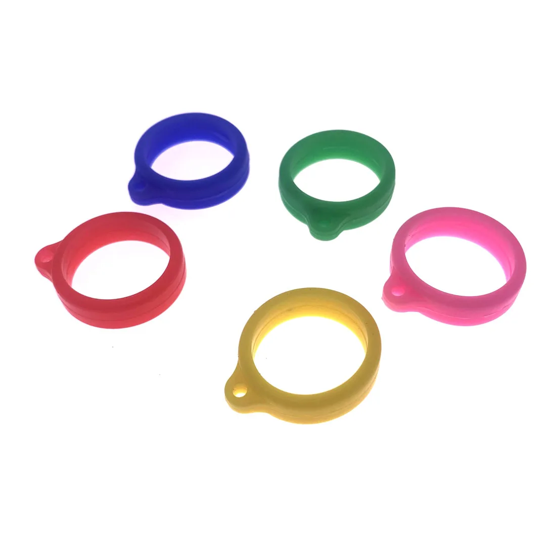 Rubber Ring Rope Pen Lanyard Holder Soft Hoop Anti-Lost Necklace Lanyards Ring Protect Small Household Appliance Accessories
