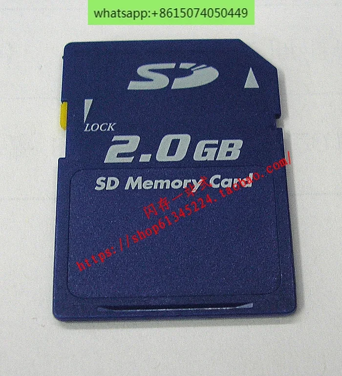 SD 2G SD card 2GB memory card Memory card for old cameras and old equipment