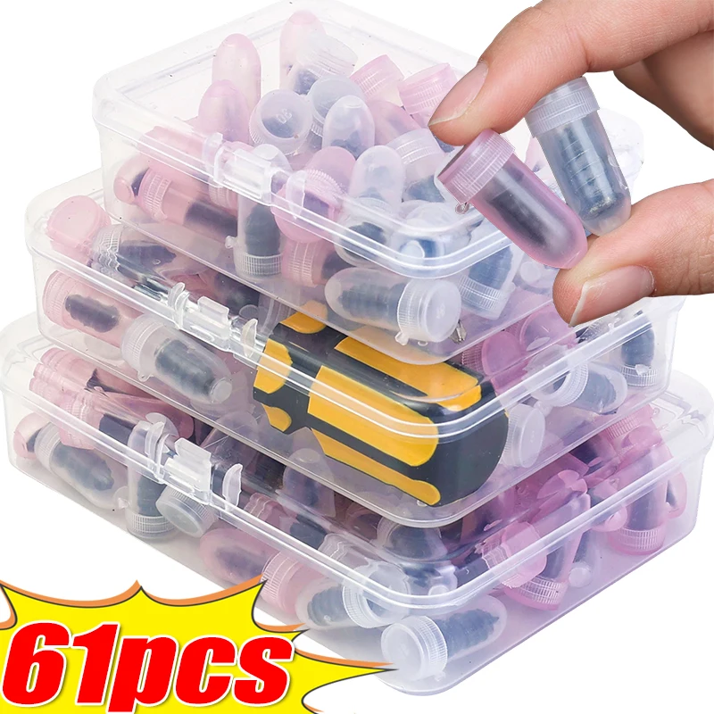 Universal Vacuum Tire Repair Nails Tire Screws Motorcycle Tubeless Repair Tool Kit Car Tire Repair Rubber Nail Set Equipments
