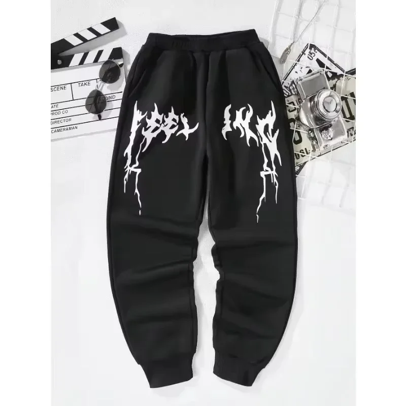 2026 Trend Women Sweatpants Oversized Oversized Joggers for Men Streetwear Sport Jogging Brand Fleece Warm Trousers Clothes