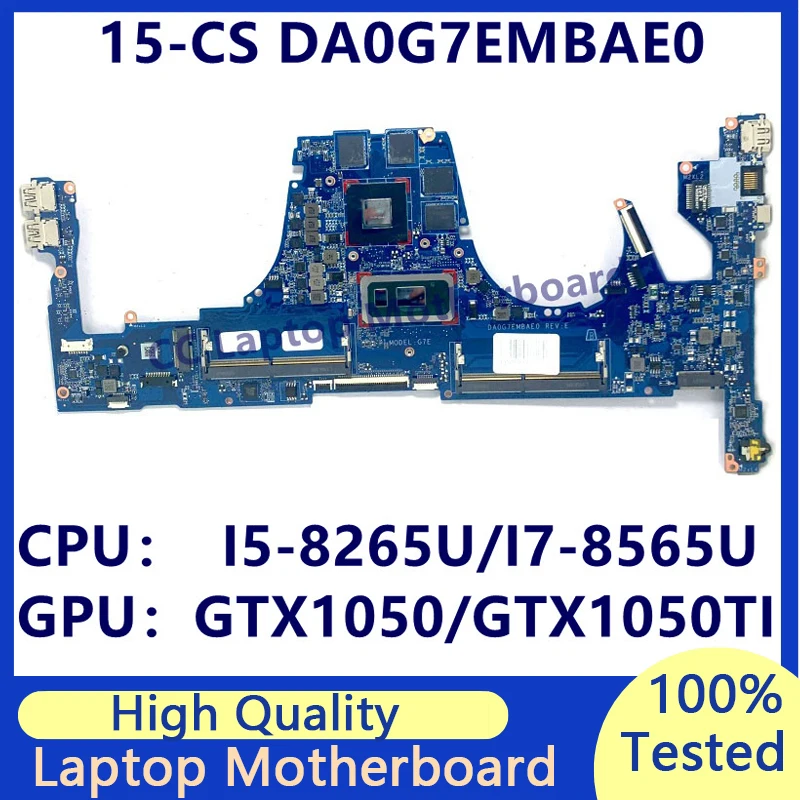 

L44879-601 L34171-601 For HP 15-CS 15T-CS Laptop Motherboard With I5-8265U/I7-8565U CPU GTX1050/GTX1050TI DA0G7EMBAE0 100%Tested