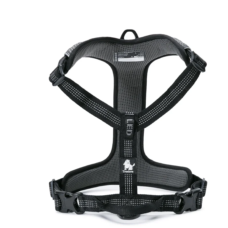 Winhyepet-reflecterend nylon harnas, hondenvest, anti-ontsnappen, buiten, wandelen, accessoires voor Yorkie, puppy, groot