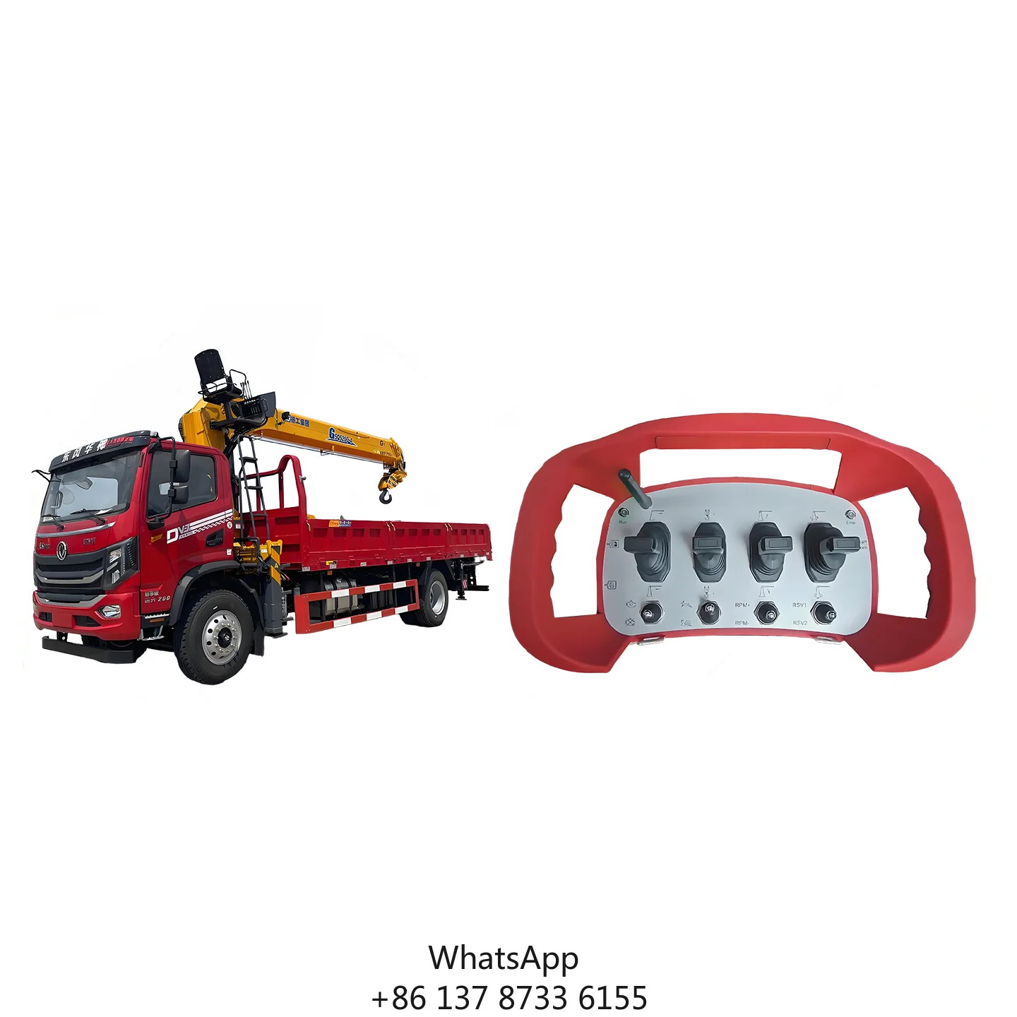 Custom-Made Wireless Remote Control System For Seamless Integration Truck Cranes Hand-to-Hand Product Category Remote Controls