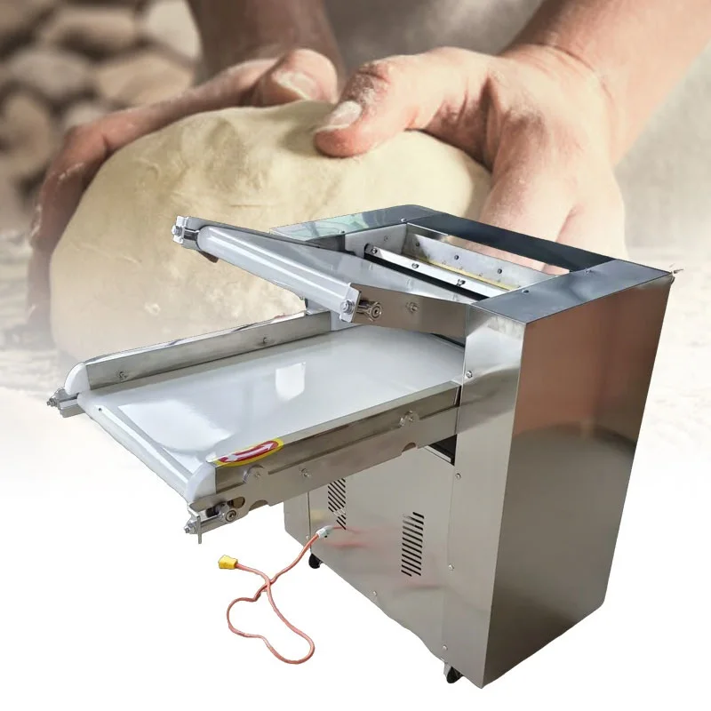 Dough Roller Sheeter Kneader Pizza Dough Press Machine Automatic Rolling Bread Pastry Dough Kneading Machine For Bakery