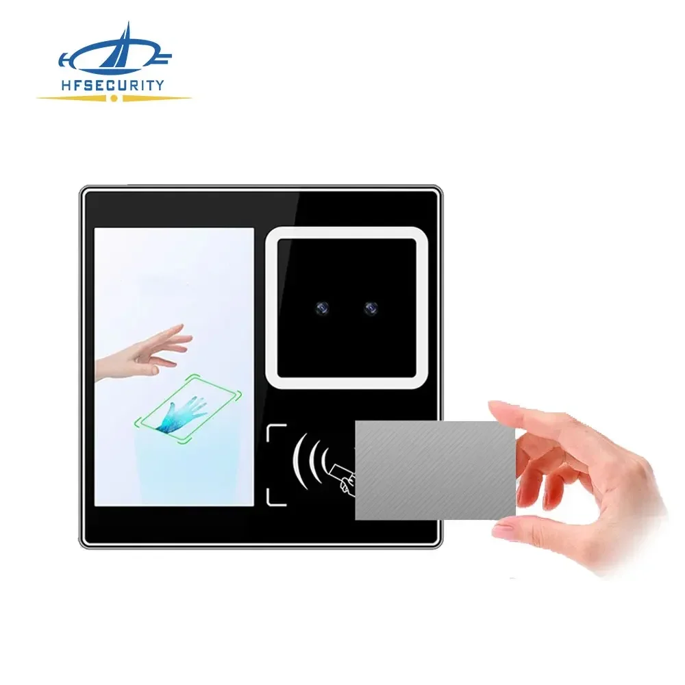 HFSecurity-Nfc Card Reader com Software, Sistema De Controle De Acesso, Palm, Palm, Vein Face Recognition, FR05P, Novo, Barato