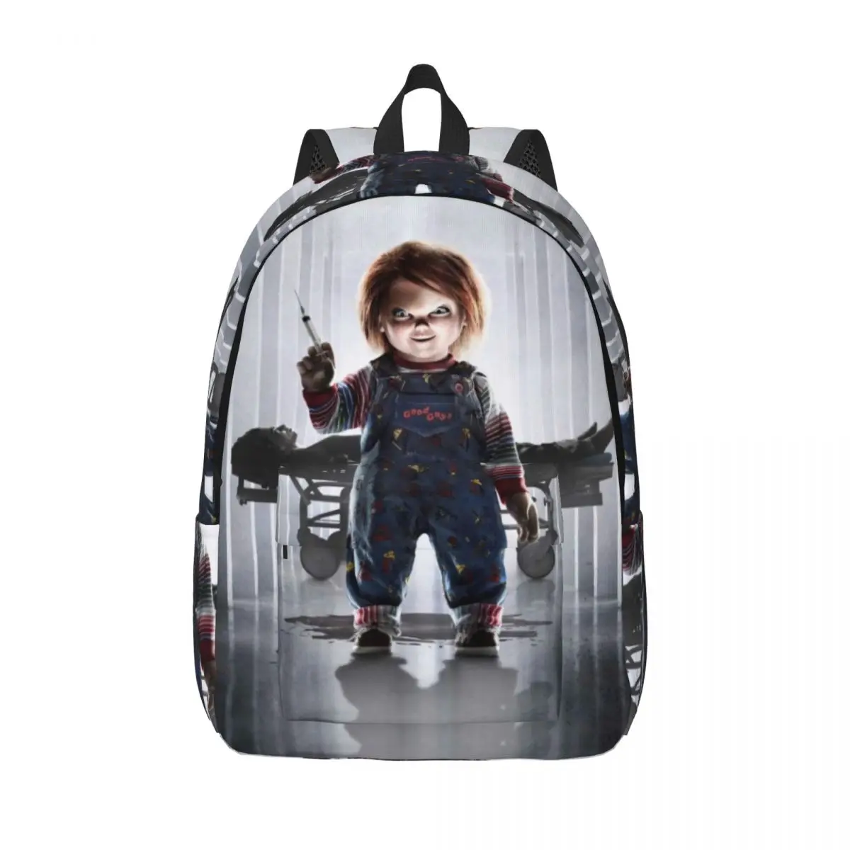 

Рюкзак He Wants You, лучший друг ужасов, женские треккинговые рюкзаки из полиэстера, прочные повседневные школьные сумки, рюкзак