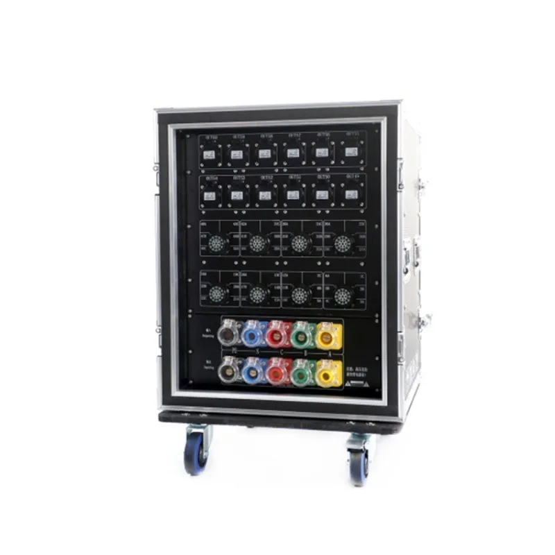 Outdoor Waterproof Stage Lighting and Audio Equipment Power Box, Stage Lighting Portable Distribution Box