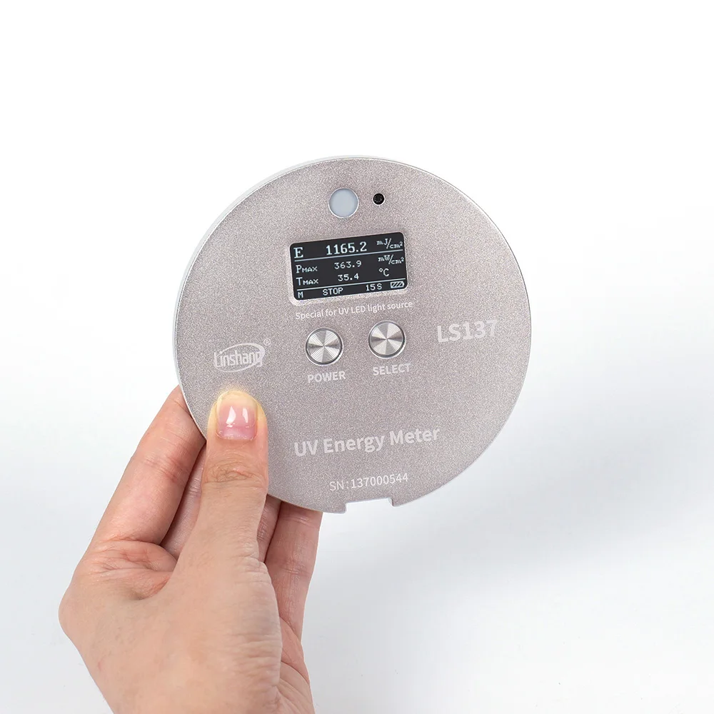 LS137 340nm to 420nm UV Intensity Measurement Integrator    Puck Radiometer Por   UV Energy Meter Radiometer