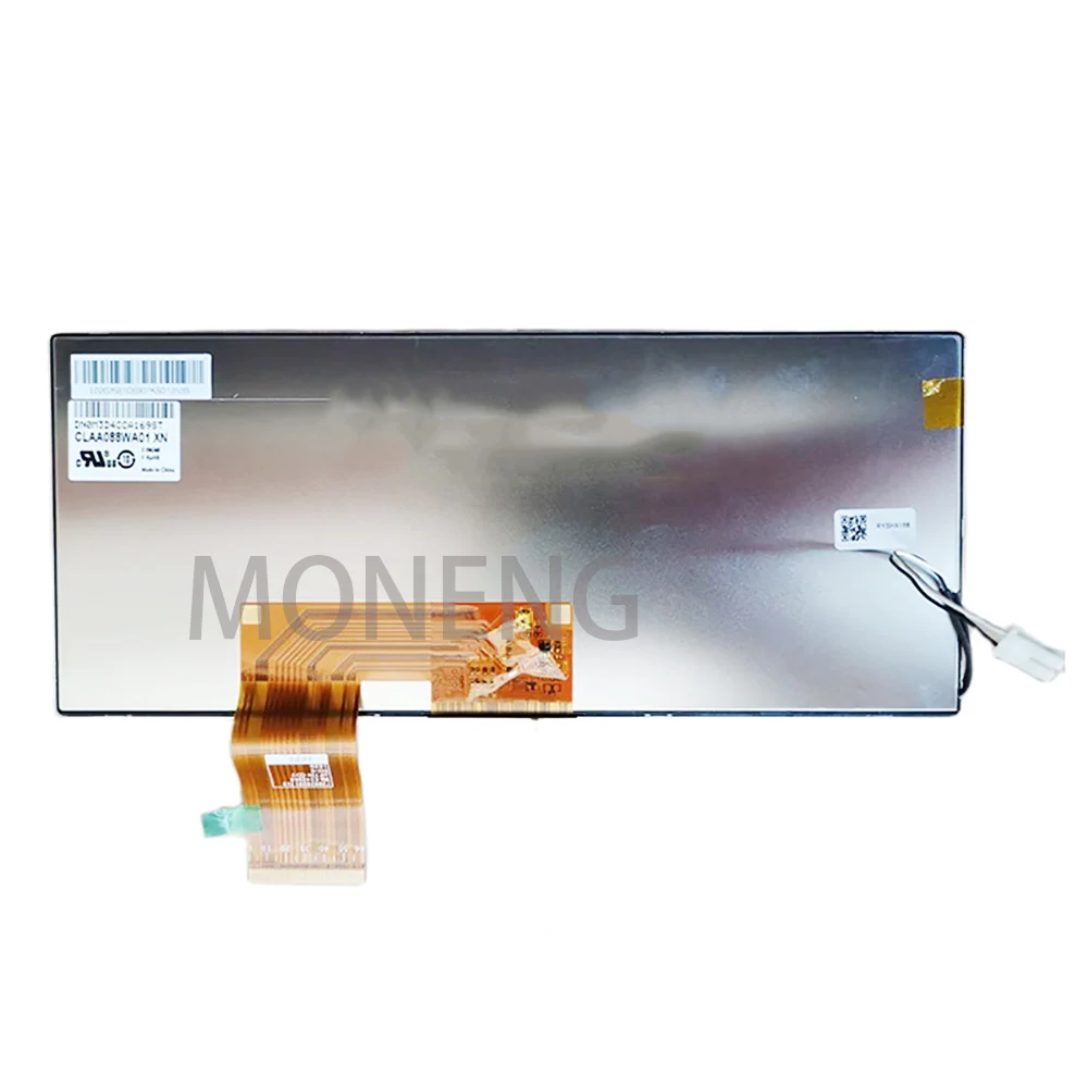 Imagem -04 - Tela Lcd Ips para Carro Monitor Amplo Módulo de Navegação 100 Testado Original 8.8 Polegada Claa088wa01xn 1280x480