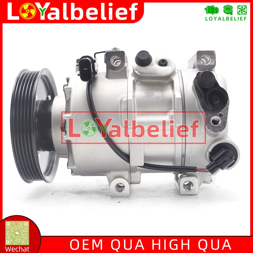 

New DVE12 AC Compressor For 2012-2016 Kia Rio 977011R300 1E39E02400 3E2010186 P30013-3271 97701-1R300 1E39E-02400 5PK