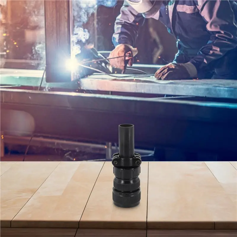 【EFFICIENT 】10X Welding Tool 14 Pin Aviation Socket Connector Male Plug For Miller Welder Welding Tool Welder Accessories Black