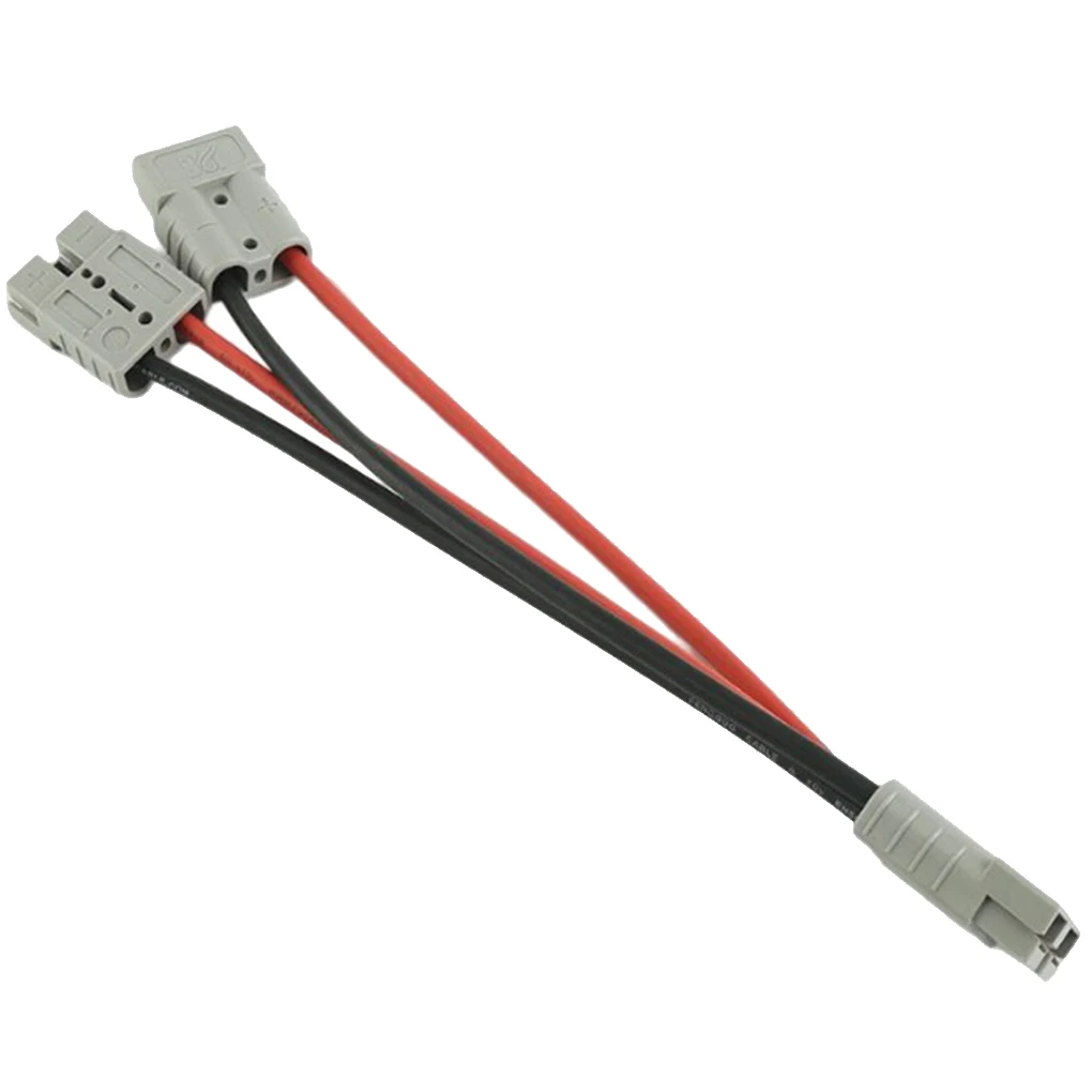 Auto Anderson Splitter Portable Reusable Professional 50A Universal Battery Power Y Adapter Connector Cable Accessories
