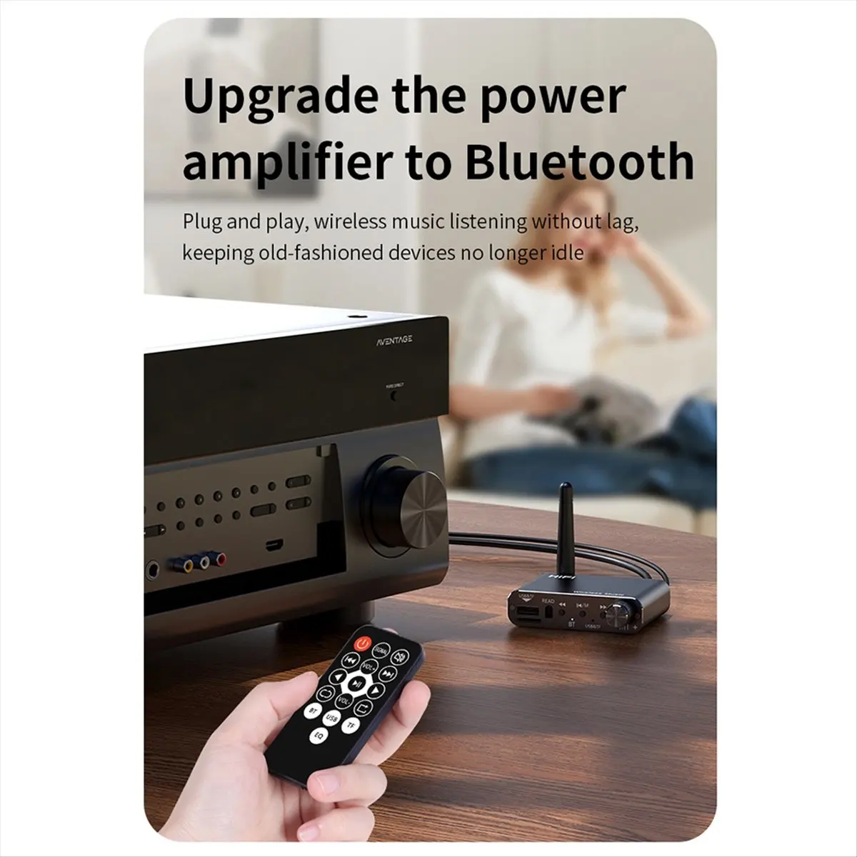Goodprice Bluetooth 5.4 Audio Transmitter Receiver 3.5MM AUX for RCA USB U-Disk HIFI Stereo Music Adapter DSP Decoding