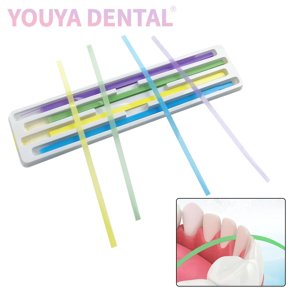 

60Pcs/Box Dental Polishing Strips Grinding Strips Teeth Polishing Sandpaper For Teeth Whitening Polishing Dentist Materials