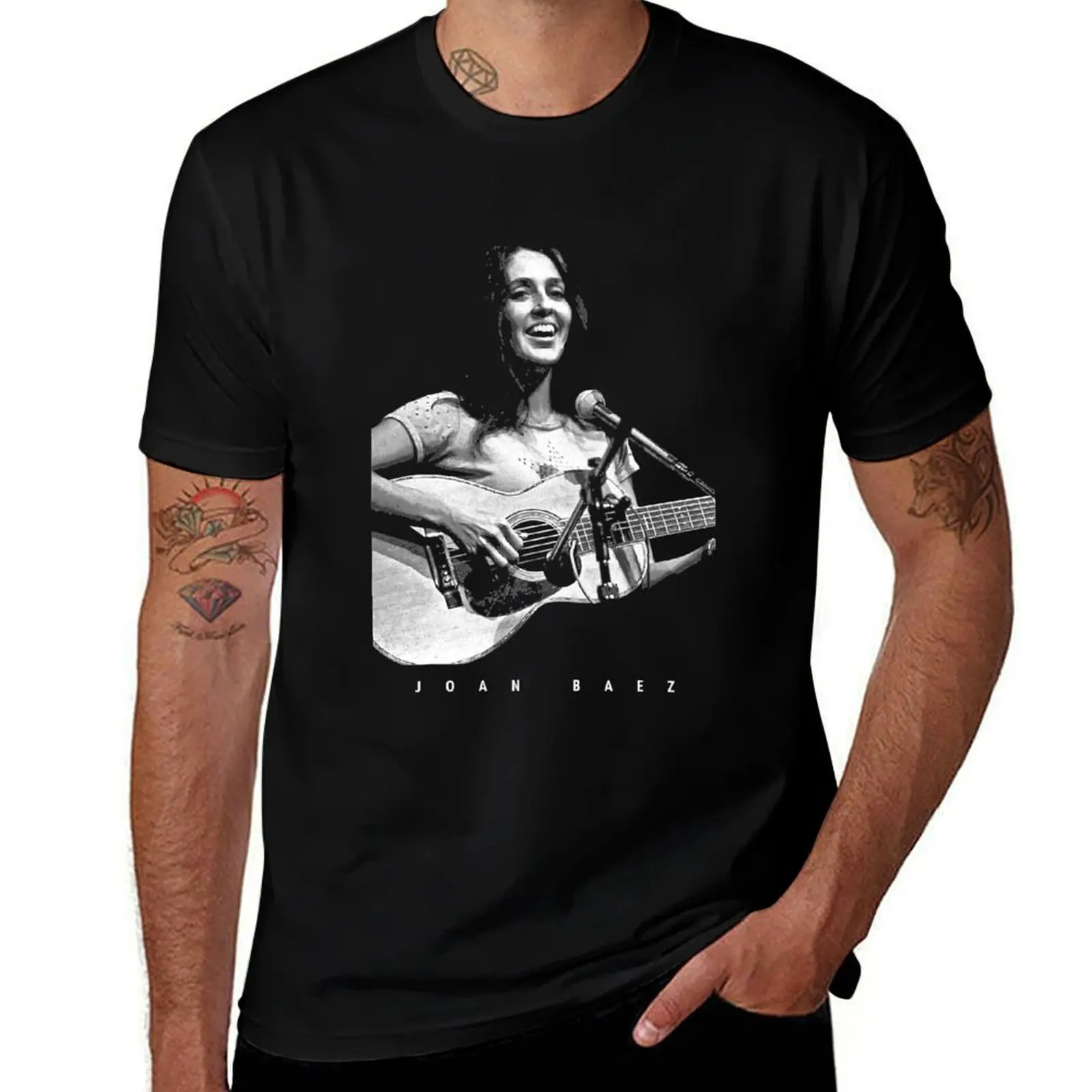 

cotton man t Retro Vintage T-Shirt shirt Baez for heavy You man shirt t shirt Live t man Love luxury Joan