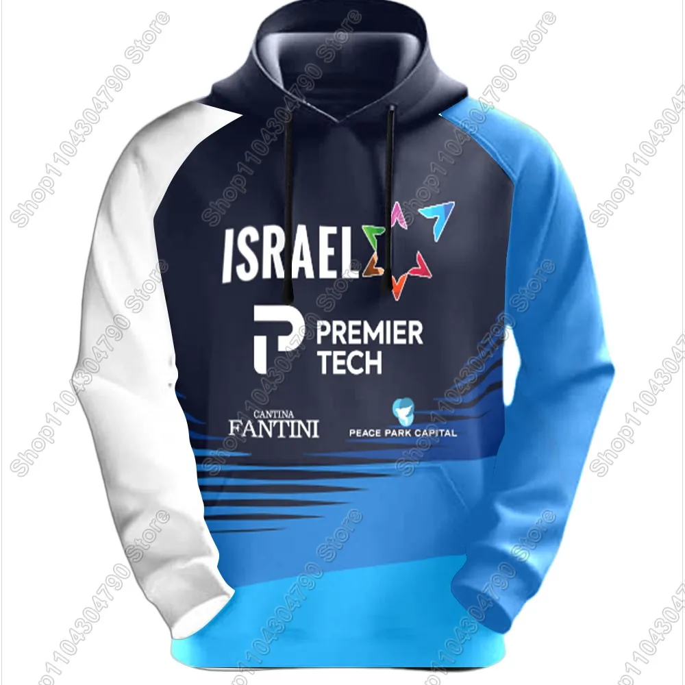 Israel-Team 2025 Hoodie Men Casual Sweatshirt Premier-Tech Winter Hoodies Cycling Clothing Hoody Streetwear Sportswear